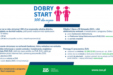 Ruszył program Dobry Start - można składać wnioski